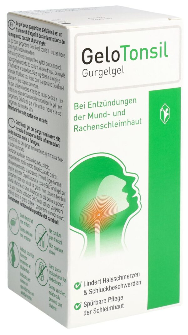 PICFRONT3D GELOTONSIL Gurgelgel Fl 200 ml