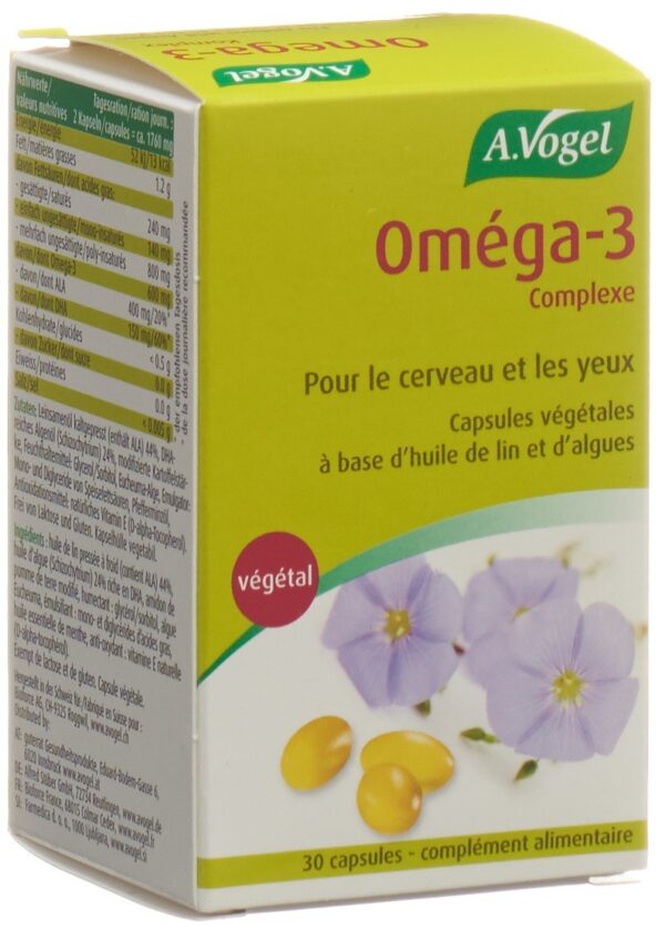 PICBACK3D VOGEL Omega-3 Komplex Kaps 30 Stk