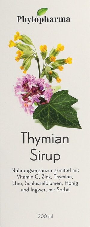 PHYTOPHARMA Thymian Sirup 200 ml