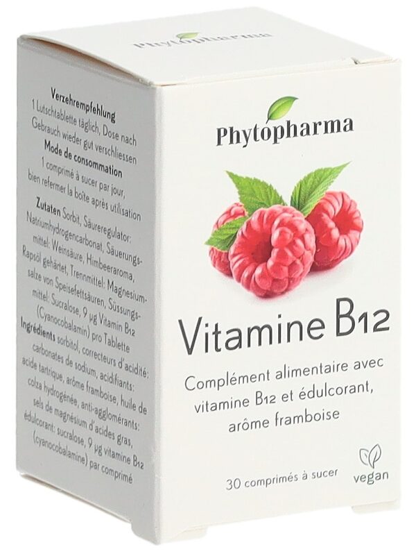PICBACK3D PHYTOPHARMA Vitamin B12 Lutschtabl Ds 30 Stk