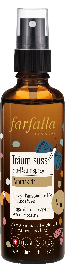 FARFALLA Aromakids Träum süss Bio-Raumspray 75 ml