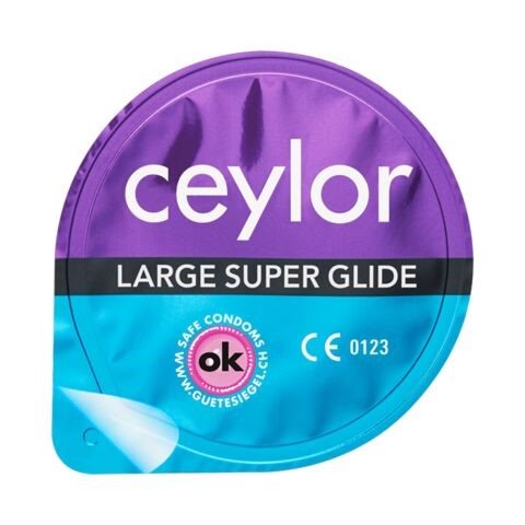 CONTENTFRONT CEYLOR Large Super Glide Präservativ 9 Stk