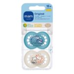 MAM Original Nuggi Kautschuk 16-36m 2 Stk