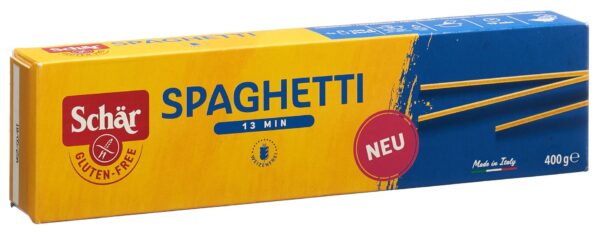 PICFRONT3D SCHÄR Pasta Spaghetti glutenfrei 400 g