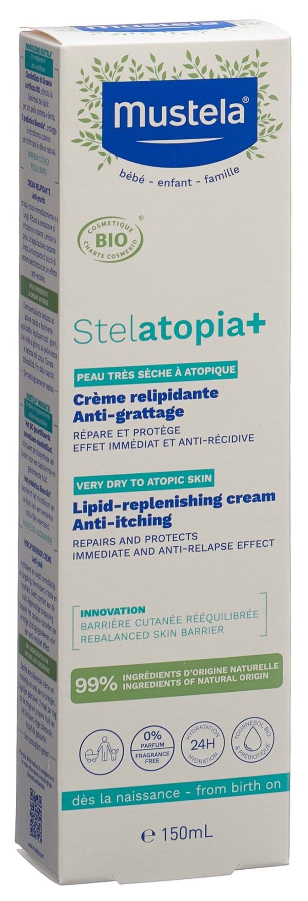 MUSTELA STELATOPIA Creme Bio Fl 150 ml