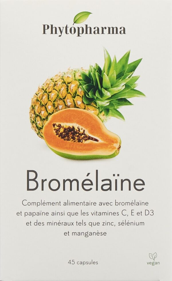 PICBACK PHYTOPHARMA Bromelain Kaps 45 Stk