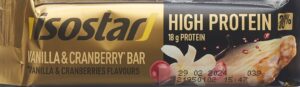 ISOSTAR High Protein Riegel Vanilla & Cranber 55 g