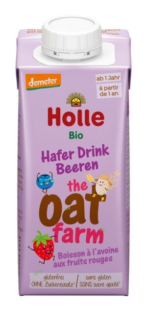 HOLLE Bio-Haferdrink Beeren Tetra 200 ml