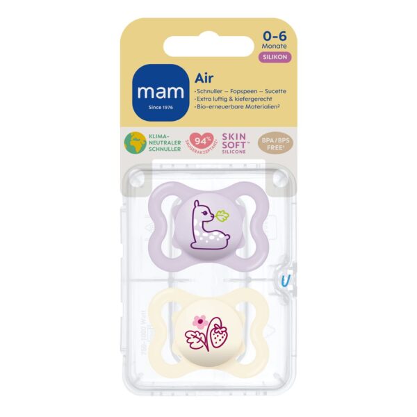 PICFRONT3D MAM Air Nuggi 0-6m 2 Stk