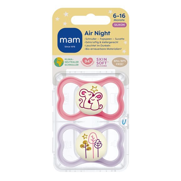 PICFRONT3D MAM Air Night Nuggi 16-36m 2 Stk