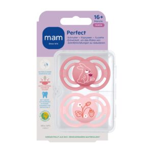 MAM Perfect Nuggi Sil 16-36m Girl 2 Stk