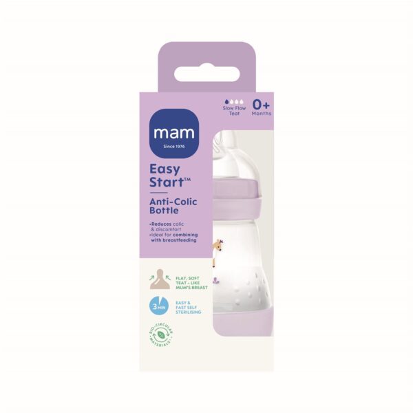 PICFRONT3D MAM Easy Start Flasche 160ml Girl