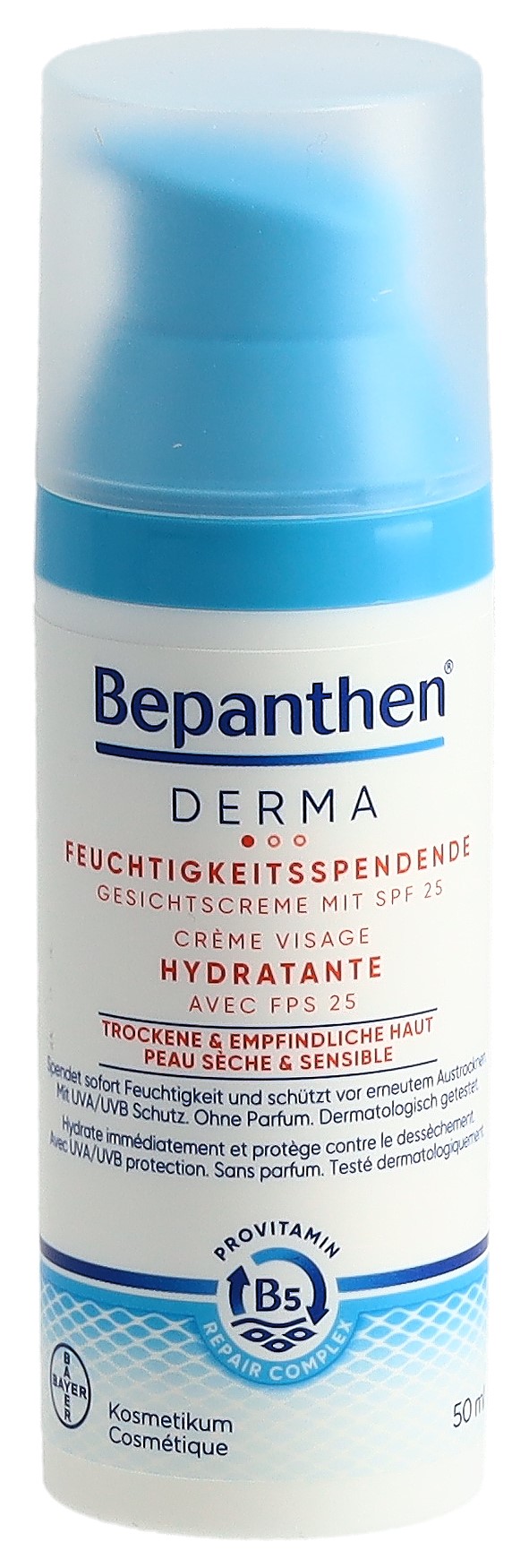CONTENTFRONT BEPANTHEN DERMA Gesichtscr feuchtigk SPF25 50 ml