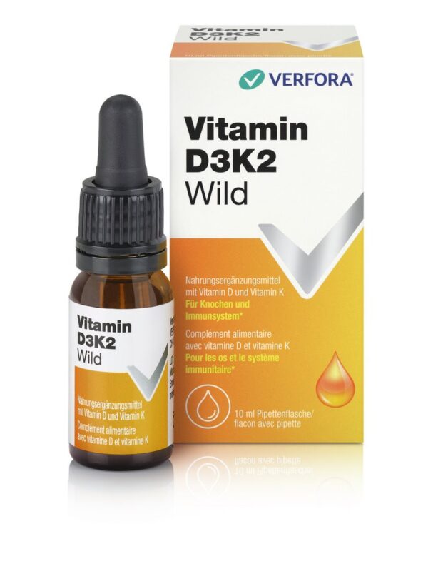 PICFRONT3DPLUS VITAMIN D3K2 Wild Tropfen Fl 10 ml