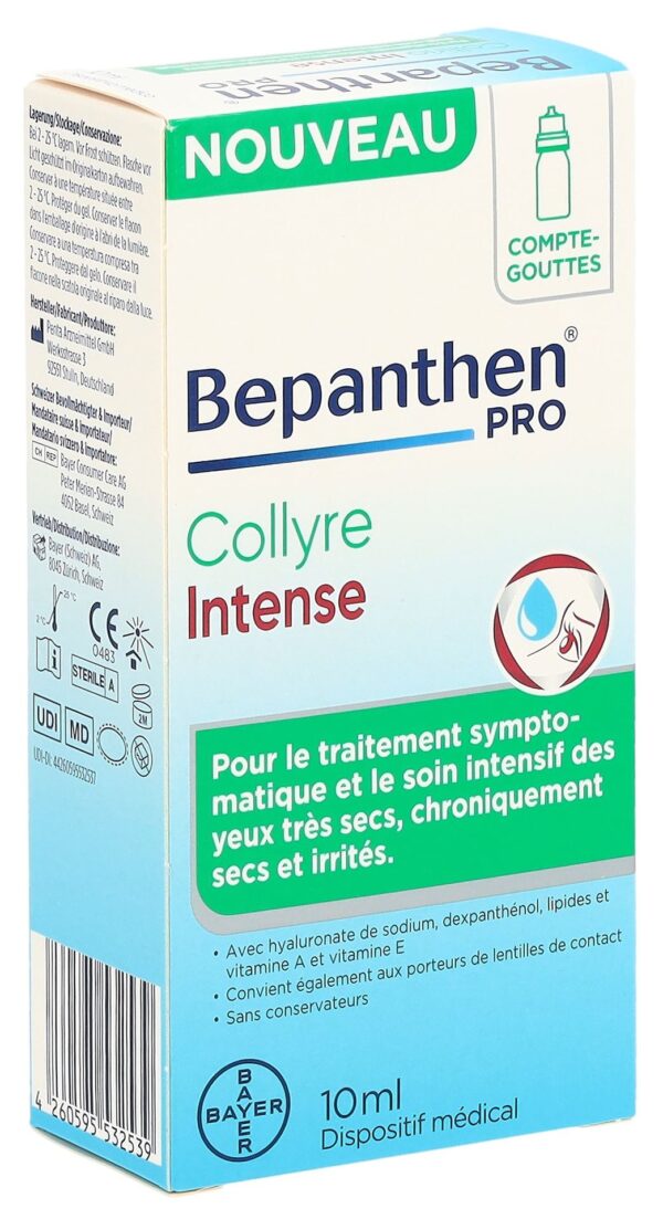 PICBACK3D BEPANTHEN PRO Augentropfen Inten Fl 10 ml