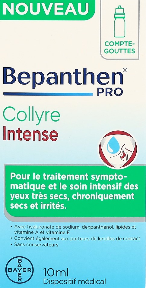 PICBACK BEPANTHEN PRO Augentropfen Inten Fl 10 ml