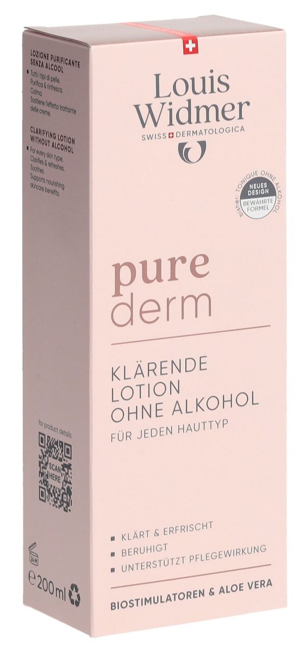 PICFRONT3D WIDMER Purederm klären Lot o Alkohol 200 ml