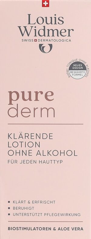 WIDMER Purederm klären Lot o Alkohol 200 ml