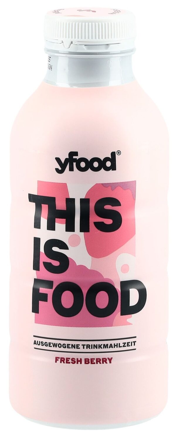 PICFRONT3D YFOOD Trinkmahlzeit Fresh Berry Fl 500 ml
