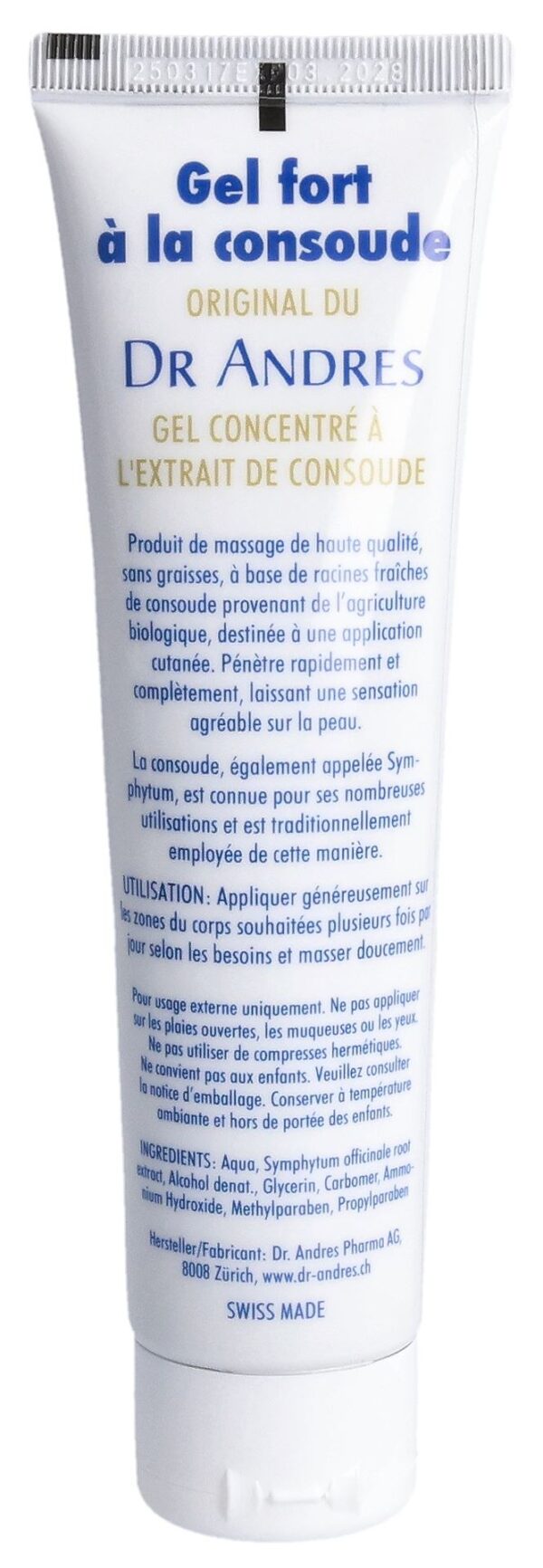 CONTENTBACK ANDRES Wallwurz Gel Forte Tb 100 g