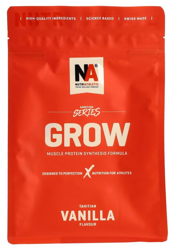 NUTRIATHLETIC Grow Tahitian Vanilla 650 g