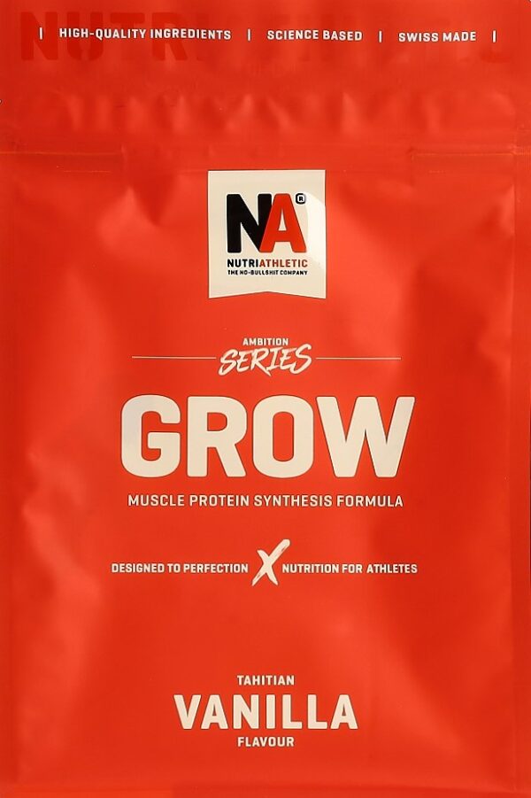 NUTRIATHLETIC Grow Tahitian Vanilla 650 g