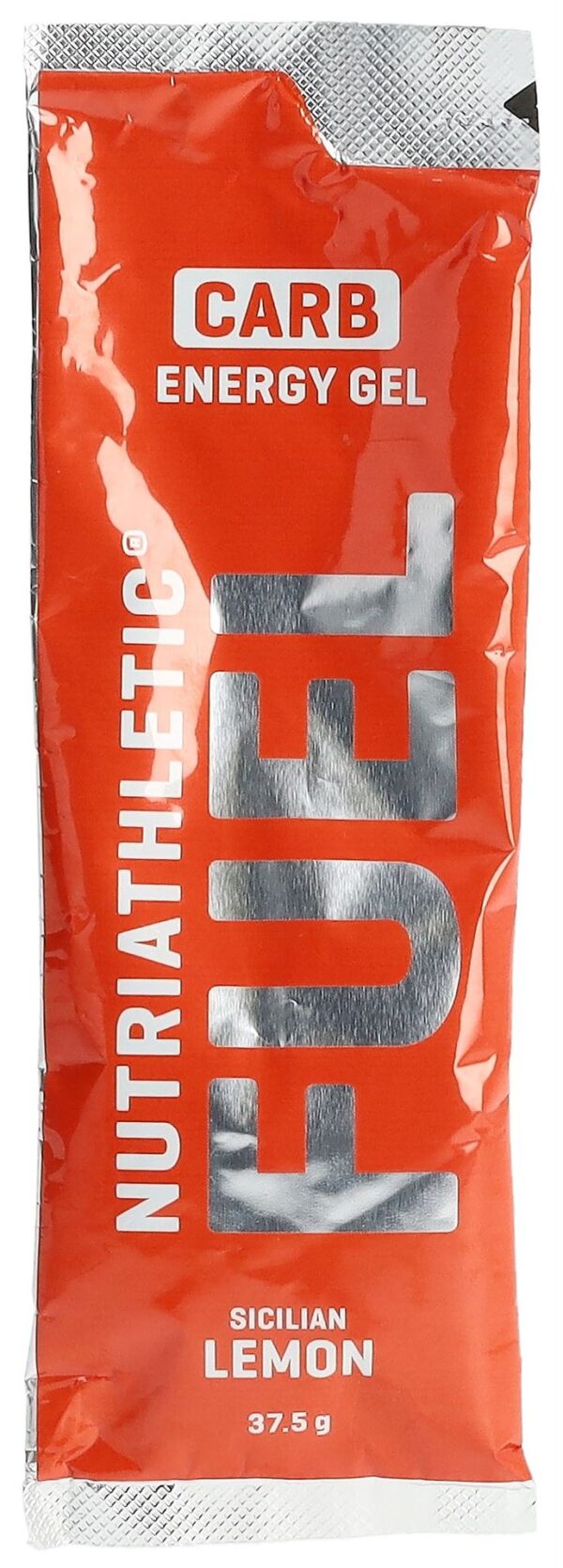 PICFRONT3D NUTRIATHLETIC Fuel Gel Carb Energy Lem 37.5 g