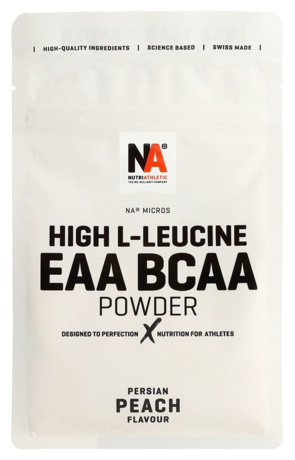 NUTRIATHLETIC EAA BCAA Powder Persian Peach 300 g