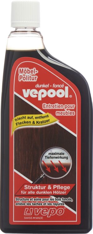 VEPOOL Möbelpolitur liq dunkel 300 ml