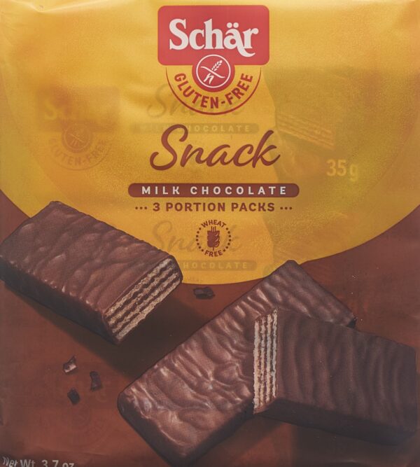 SCHÄR Snack mit Schokolade glutenfrei 3 x 35 g