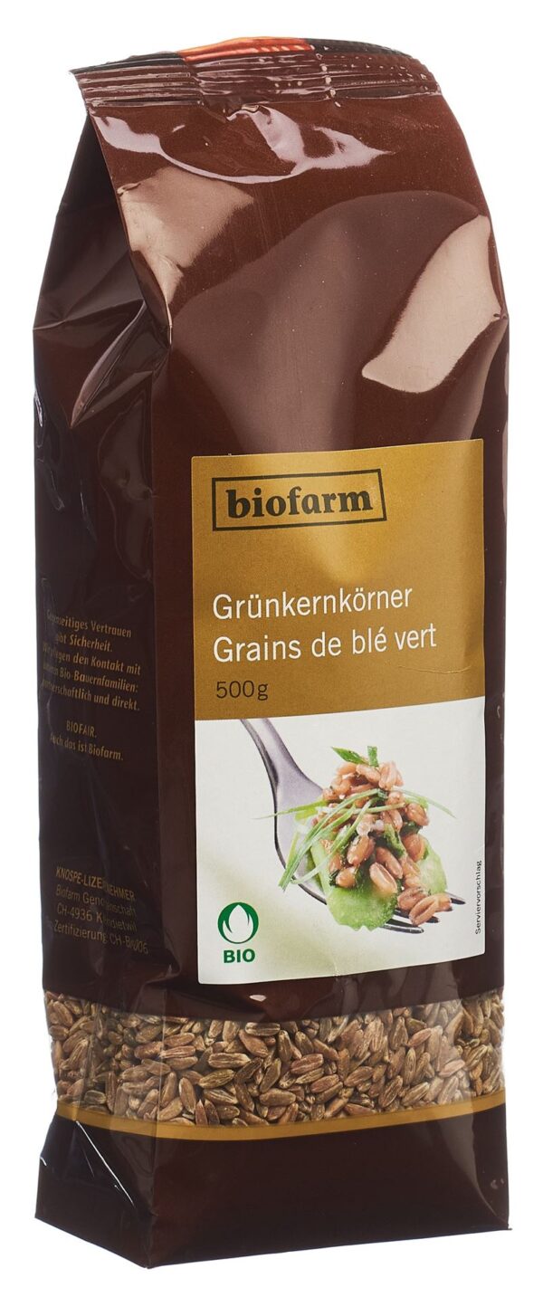 PICFRONT3D BIOFARM Grünkern Knospe Btl 500 g