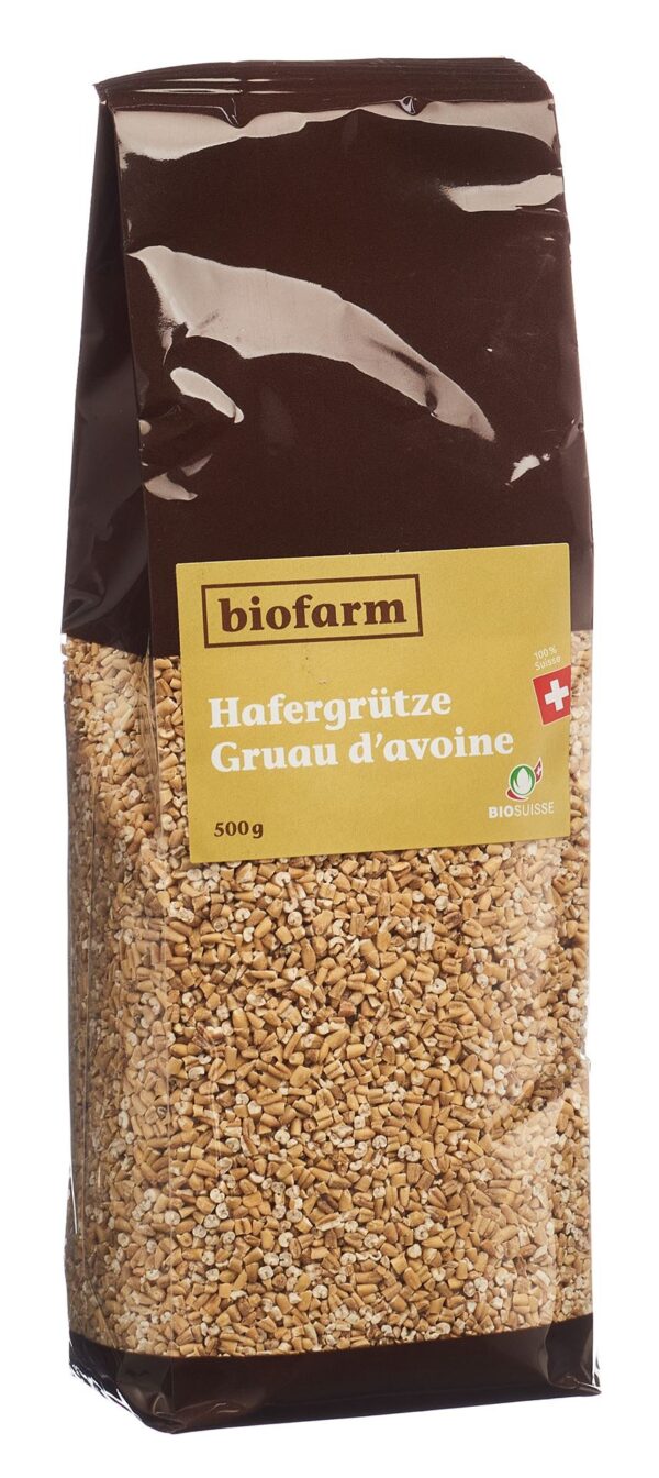PICFRONT3D BIOFARM Hafergrütze Knospe Btl 500 g