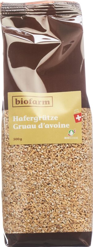BIOFARM Hafergrütze Knospe Btl 500 g