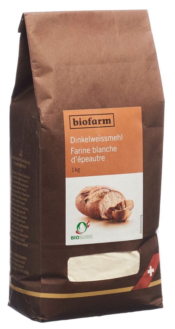 PICFRONT3D BIOFARM Dinkel Weissmehl Knospe Btl 1 kg