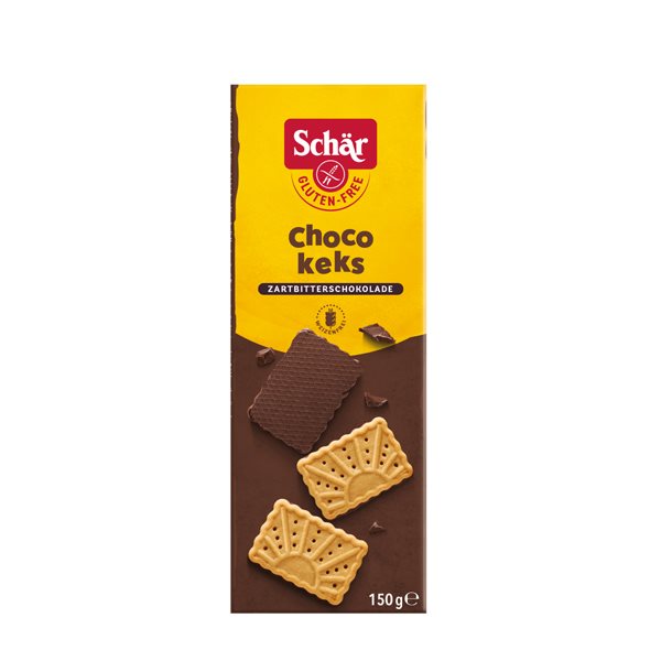 SCHÄR Biscotti m Schokoboden glutenfrei 150 g