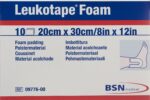 LEUKOTAPE FOAM Schaumgummiplatten 20x30cm 10 Stk