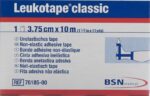 PICFRONT LEUKOTAPE classic Pflasterband 10mx3.75cm blau