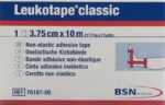 PICFRONT LEUKOTAPE classic Pflasterband 10mx3.75cm rot