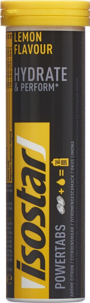 ISOSTAR Power Tabs Brausetabl Citron 10 Stk
