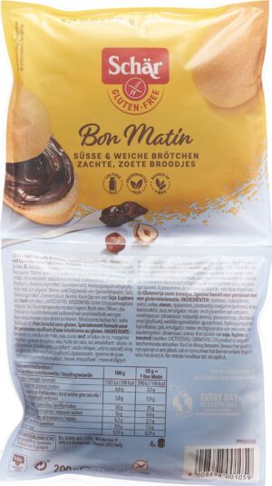 SCHÄR Bon Matin Brötchen glutenfrei 200 g
