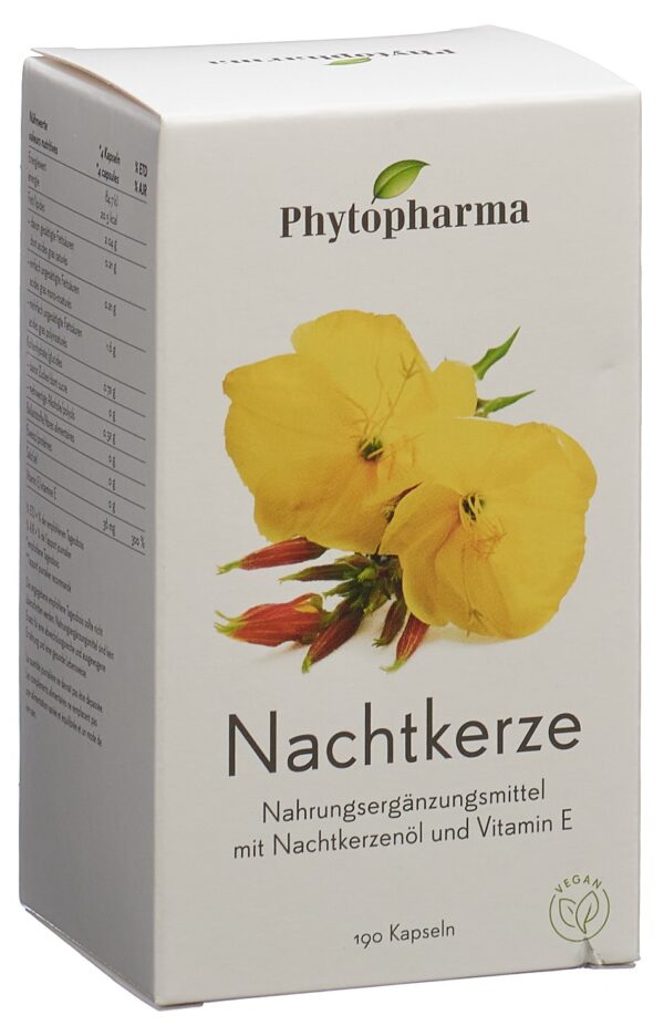 PHYTOPHARMA Nachtkerze Kaps 500 mg 190 Stk