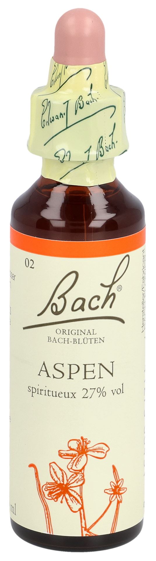PICFRONT3D BACH-BLÜTEN Original Aspen No02 20 ml
