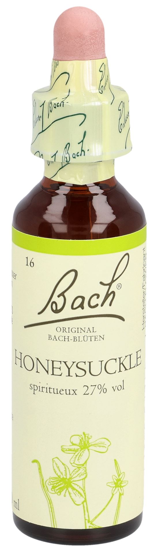 PICFRONT3D BACH-BLÜTEN Original Honeysuckle No16 20 ml