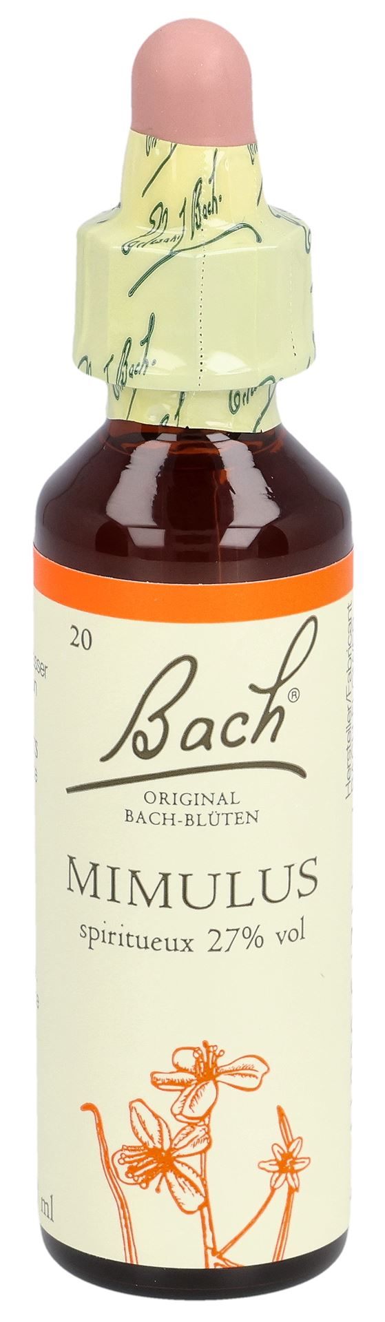PICFRONT3D BACH-BLÜTEN Original Mimulus No20 20 ml