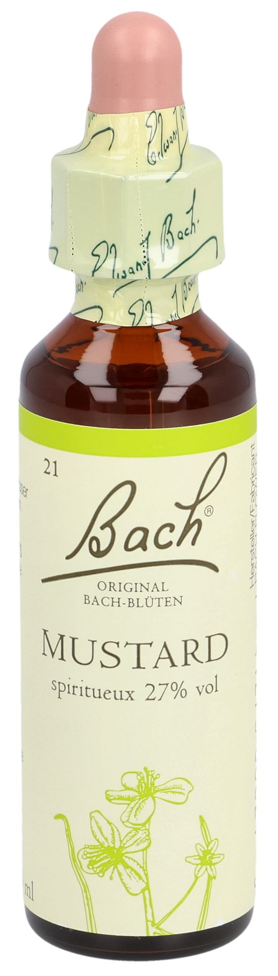 PICFRONT3D BACH-BLÜTEN Original Mustard No21 20 ml