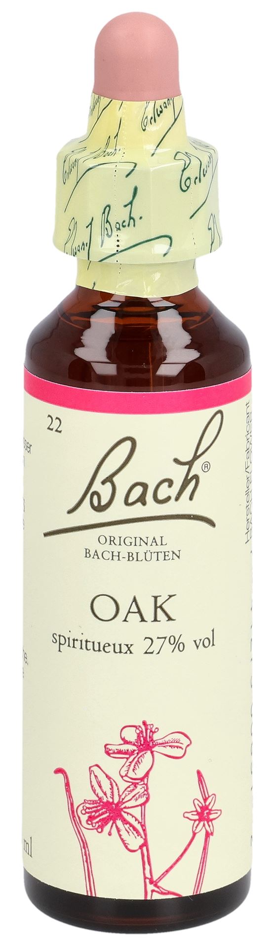 PICFRONT3D BACH-BLÜTEN Original Oak No22 20 ml