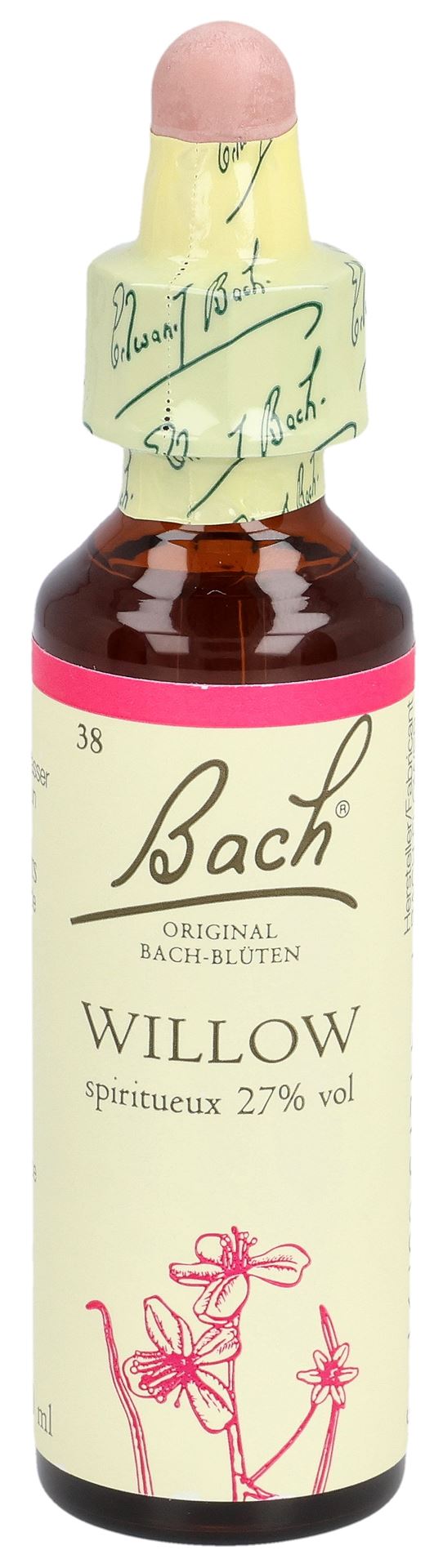 PICFRONT3D BACH-BLÜTEN Original Willow No38 20 ml