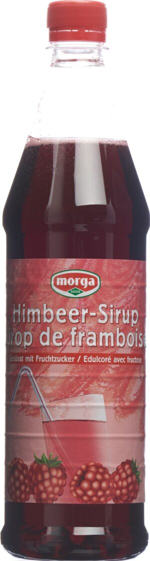 MORGA Himbeer Sirup m Fruchtzucke Petfl 7.5 dl