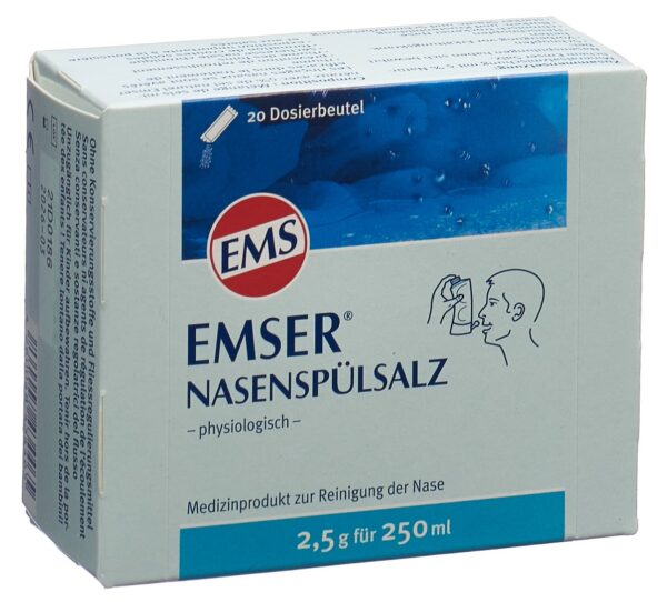 PICFRONT3D EMSER Nasenspülsalz 20 Btl 2.5 g