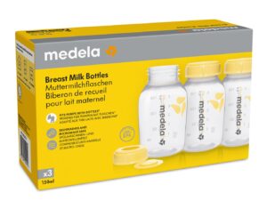 MEDELA Milchflasche 150ml inkl Deckel m Einl 3 Stk